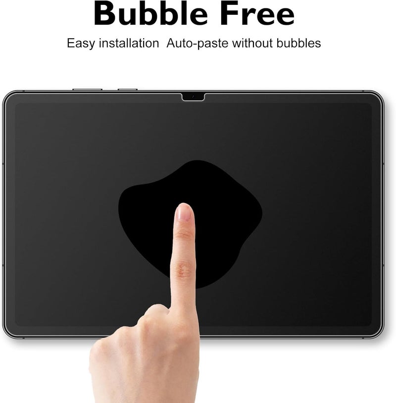 Esanik 2 Pack Like Paper Glass Screen Protector for Samsung Galaxy Tab S11 (11 inch) 9H Tempered Glass Film with Alignment Frame, Writing Like on Paper, Anti Glare - Image 5